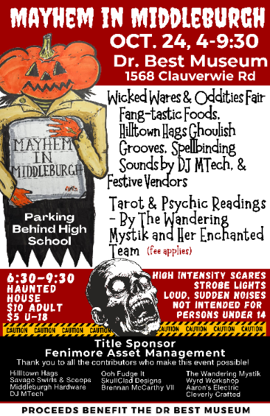 Mayhem in Middleburgh poster